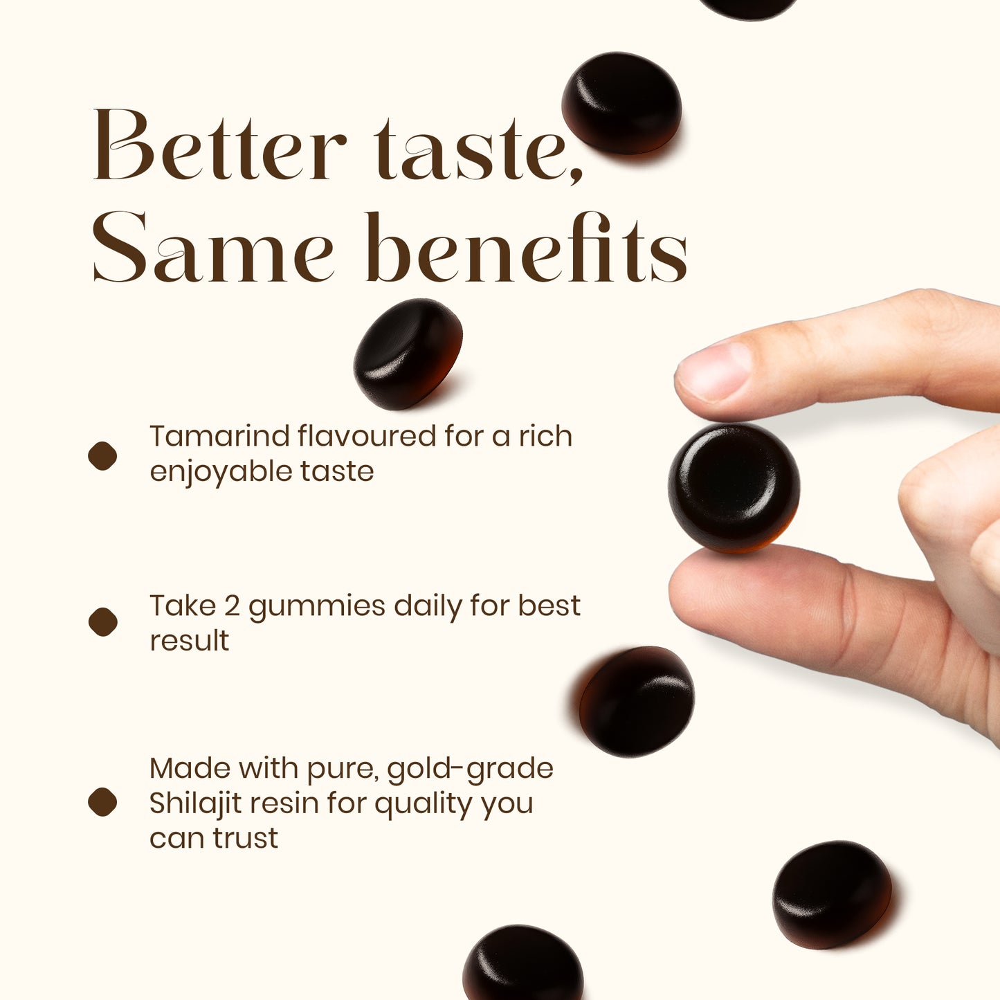 GSSB Shilajit Gummies Ultra | With Added Benefits of Gokshura & Akarkara Extracts | Pure Himalayan Shilajit with Ashwagandha | Boosts Strength, Stamina, Energy & Vitality | No Added Sugar | Imli Flavour | 30 Gummies