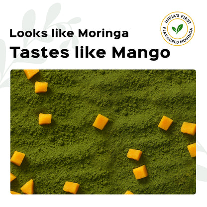GSSB Tasty Flavoured Moringa Powder | 100% Natural Sugar-Free & Healthy Superfood | Energy & Wellness | 100g Pack